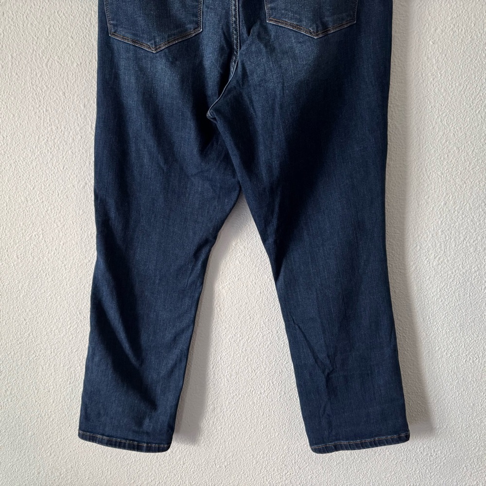 Modern Judy Blue 14W Dark Wash Skinny Fit Capri Jeans Denim Minimalist Casual - Picture 11 of 15